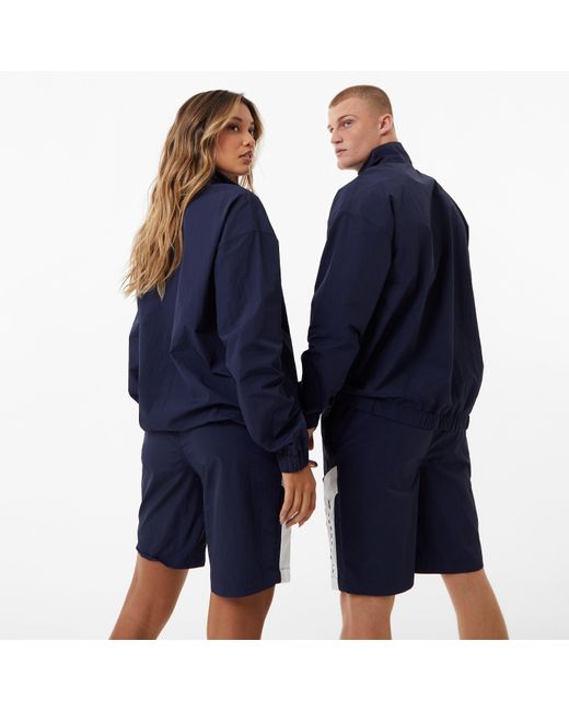 Slazenger 1881 Blue Ft. Aitch Contrast Half Zip Track Top