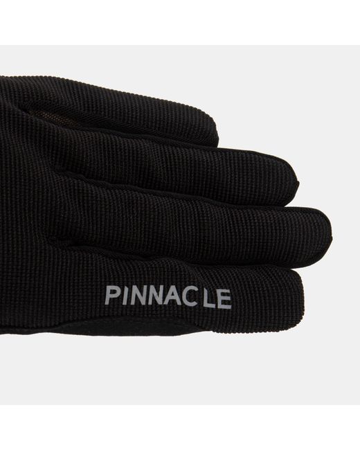 Pinnacle Black Mountain Bike Touchscreen Padded Cycling Gloves for men