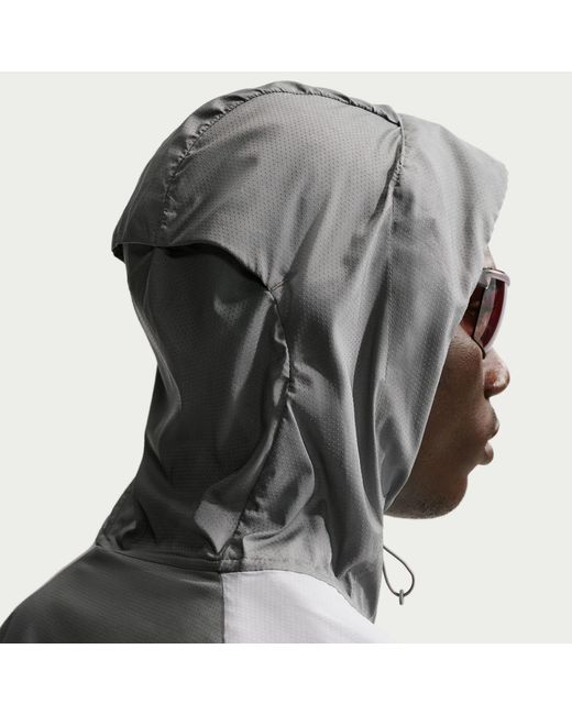 Nike Gray Windrun Jacket for men