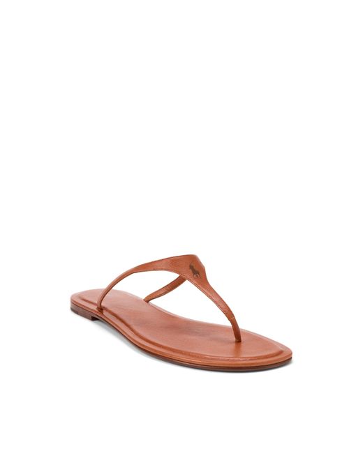 Polo Ralph Lauren Brown Flip Flops