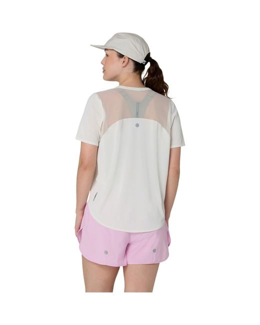 Asics White Road Ss Tee Ld63