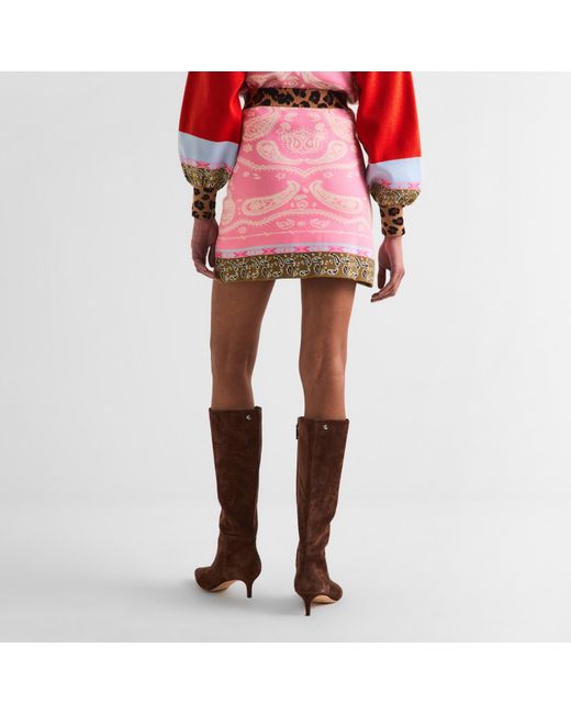 Never Fully Dressed Pink Knitted Skirt
