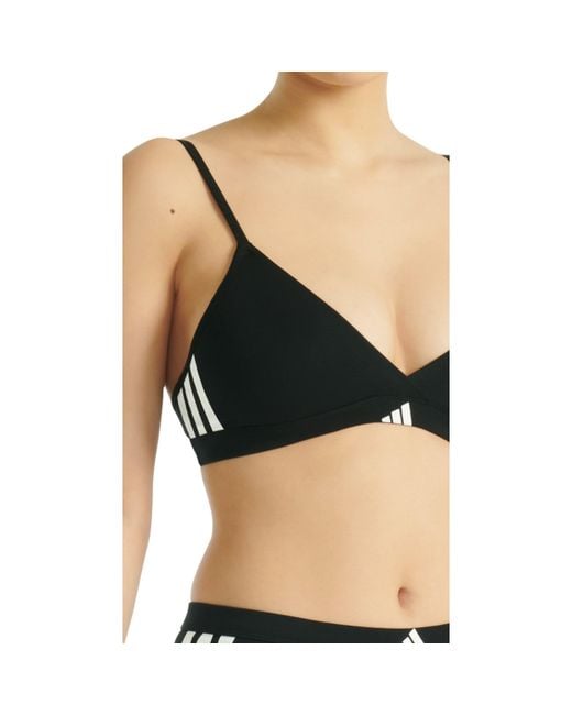 Adidas Black Triangle Wrap Bralette