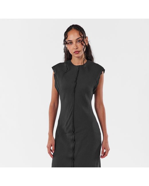 AMI Gray Long Maxi Dress