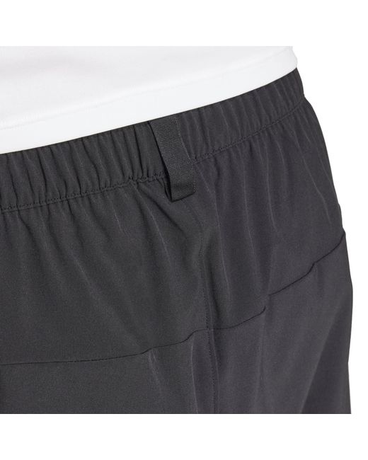 Adidas Gray Multi Essentials Stretch Joggers for men