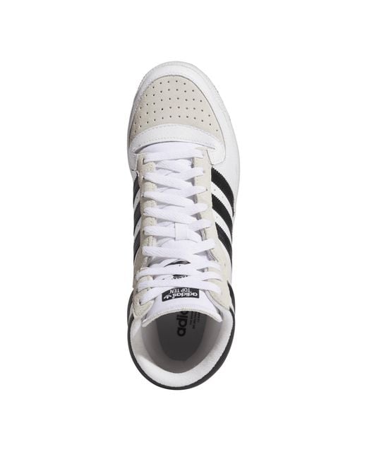 Adidas White Top Ten Rb Trainers Size 8 for men
