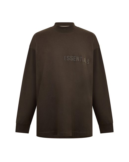 Fear Of God Brown Long Sleeve T-Shirt for men