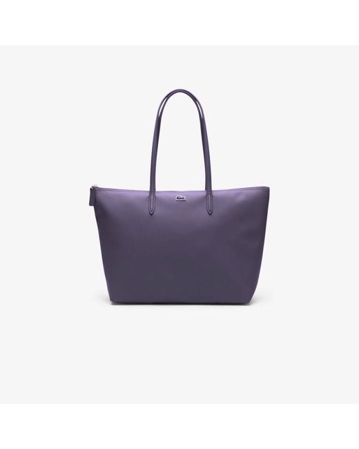 Lacoste Blue Large Tote Bag