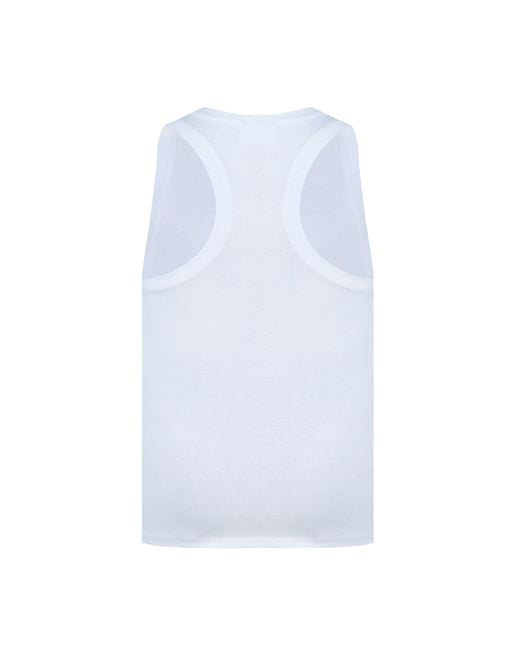 Slazenger 1881 White Muscle Vest for men