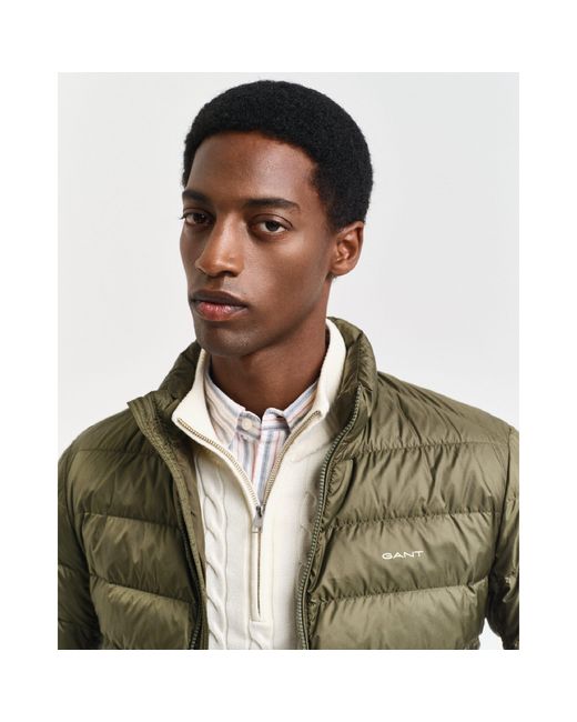 Gant Green Light Down Jacket for men