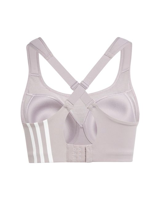 Adidas Gray Medium Impact Sports Bra