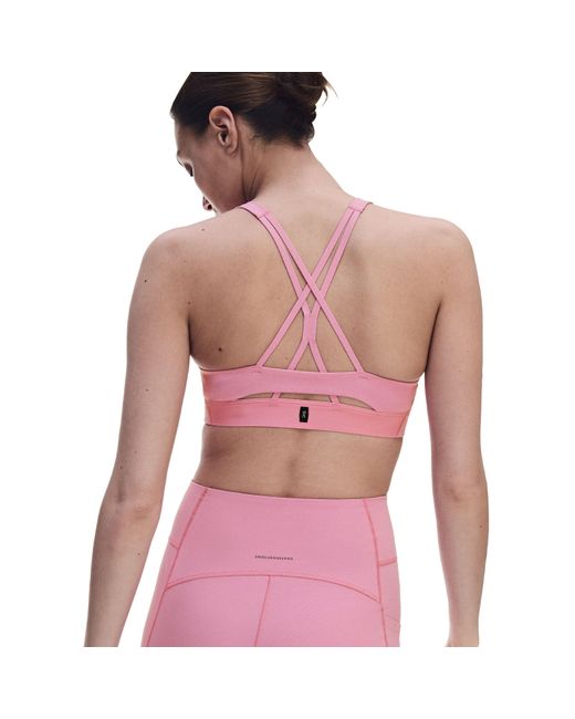 On Shoes Pink Studio Bra Ld6 Ld64