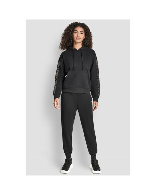 DKNY Black Sport Pull Over Hoodie