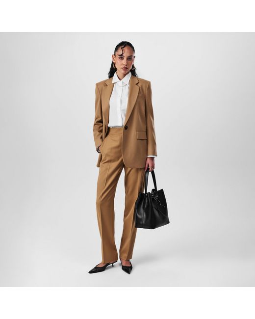Boss Natural Jaleno Long Sleeve Crease-Resistant Blazer