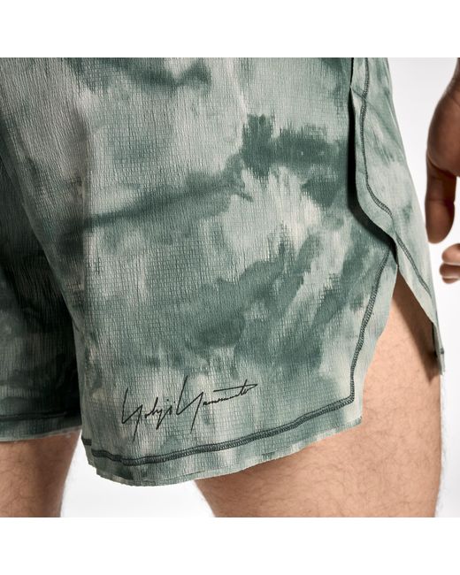 Y-3 Green Performance Running Shorts for men