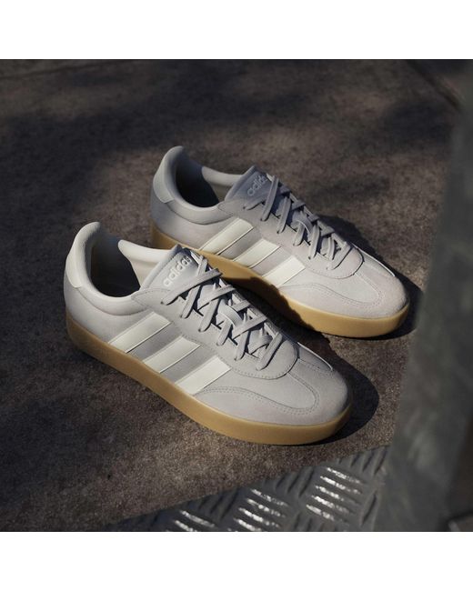 Adidas Gray Barreda 99 Low-Top Trainers
