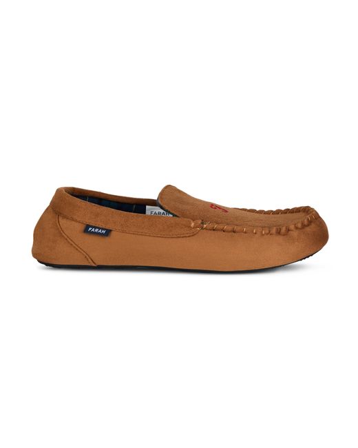 Farah Natural Nicken Slippers for men
