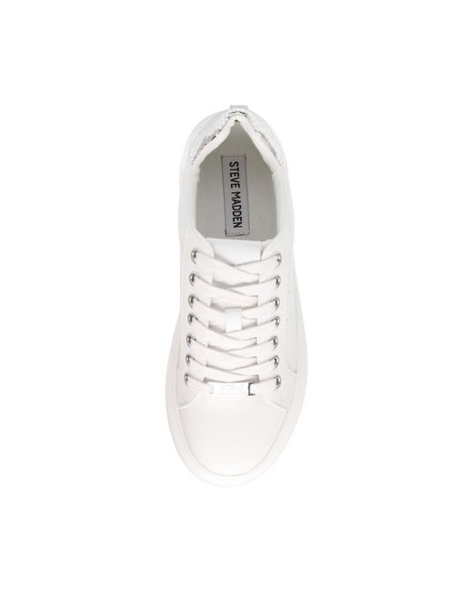 Steve Madden White Madden Glacial Train