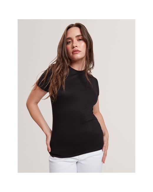 Ted Baker Black Plain Slim Fit T-Shirt