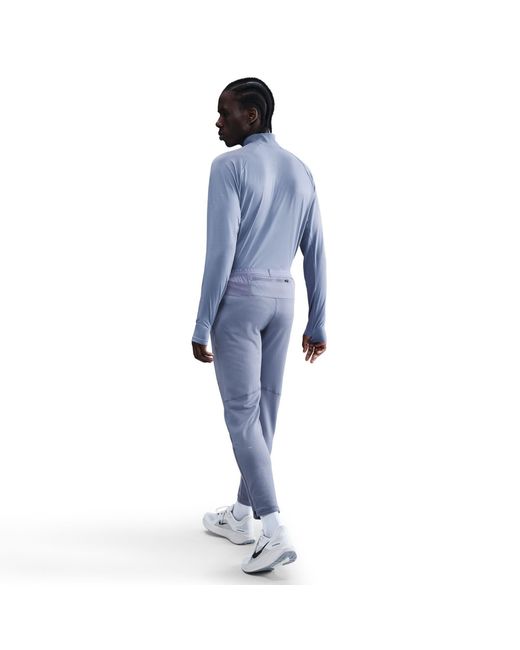 Nike Blue Stride Half Zip Top for men