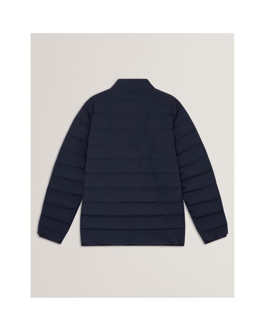 Ted Baker Blue Lightweight Puffer Jacket for men