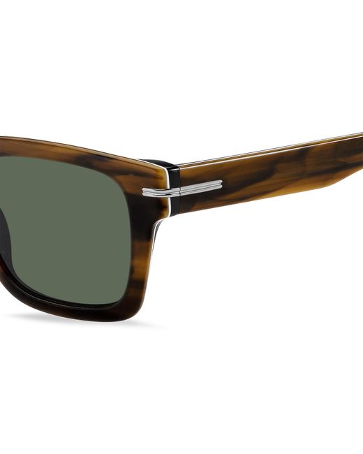 Boss Black Round Sunglasses for men