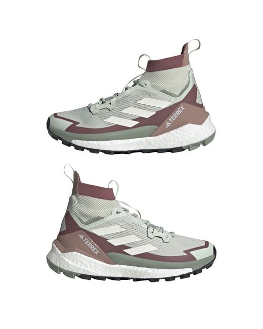 Adidas Gray Terrex Free Hiker 2 Off-Road Trail Running Shoes