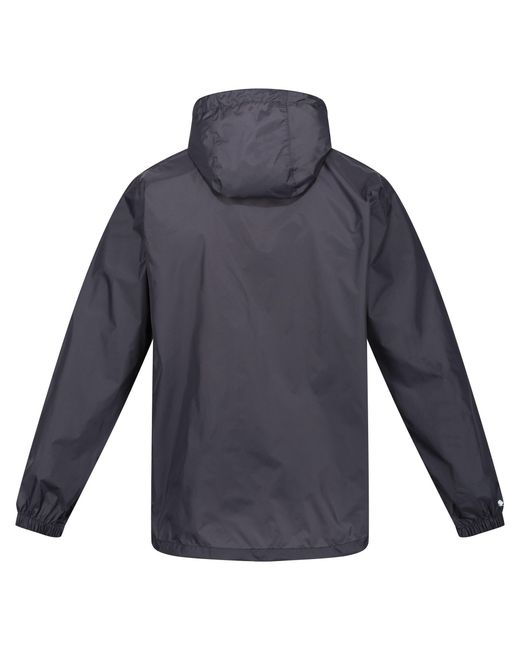 Regatta Black Pack It Iii Waterproof Jacket for men