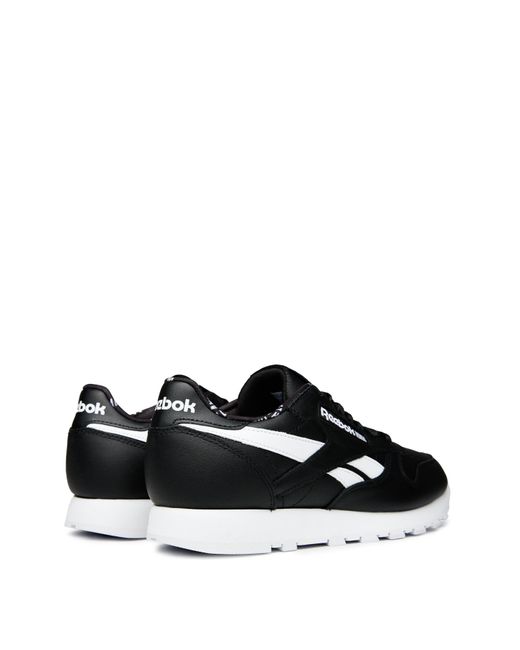 Reebok Black Classic Leather Trainers for men
