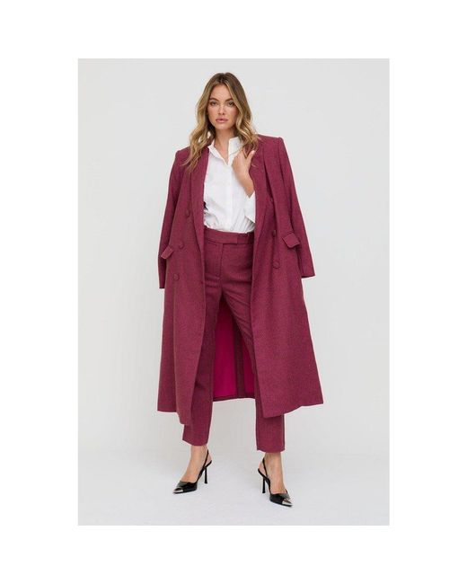 Lily and Lionel Lily Pandora Tapered Herringbone Print Trouser