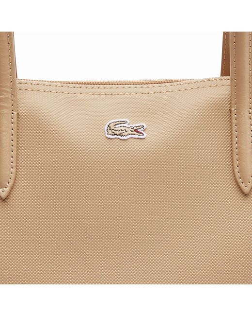 Lacoste Natural Large Tote Bag
