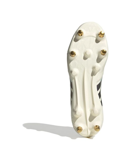 Adidas White Rs15 Avaglide Soft Ground Rugby Boots