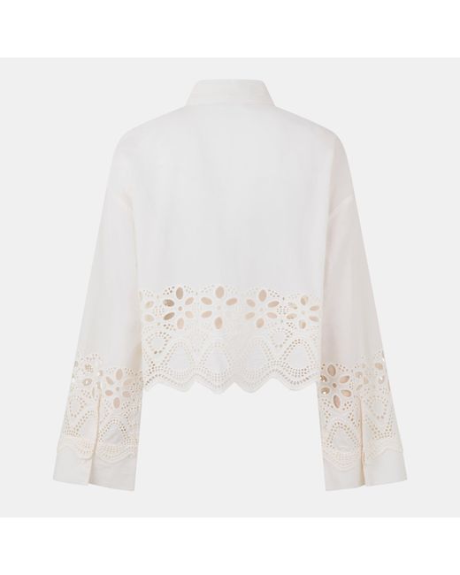 EDITED White Sophia Blouse