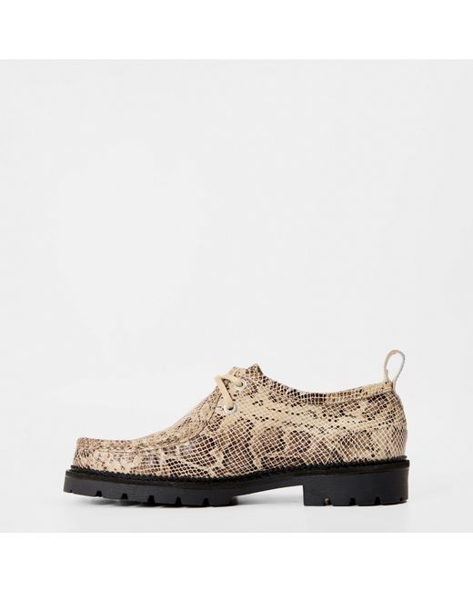 Duke & Dexter Natural Moc Toe Formal Shoes for men