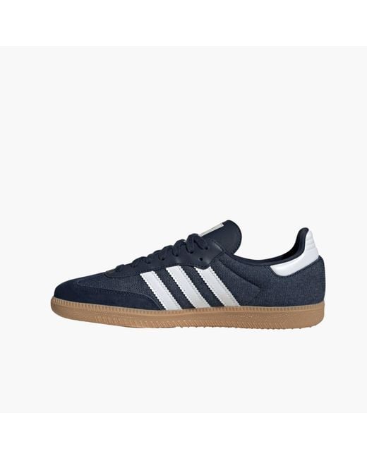 Adidas Originals Blue Adidas Samba Og Trai for men