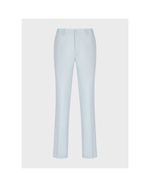 Emporio Armani Blue Trousers for men