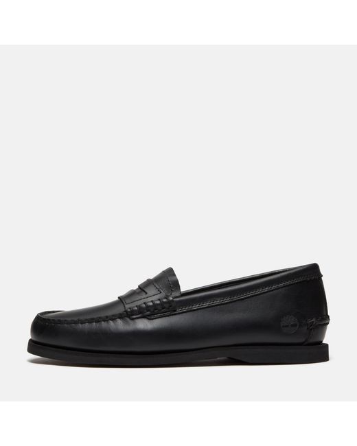 Timberland Black Boat Shoes for men