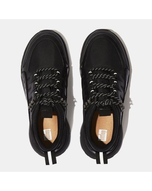 Fitflop Black Neo-D-Hyker Outdoor Boots