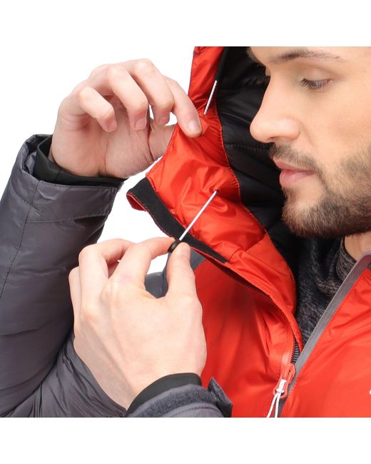 Regatta Red Radnor Waterproof Breathable Recycled Insulation Lightweight Jacket for men