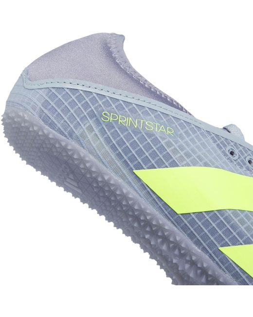 Adidas Blue Sprintstar Track Running Spike for men