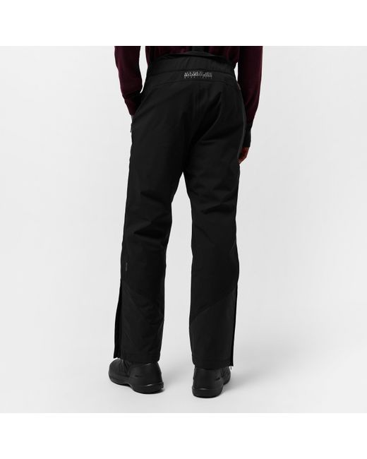 Napapijri Black Arver Weather Protection Ski Trousers for men