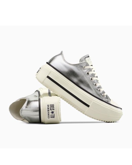 Converse White Adults Chuck Taylor All Star Lif Canvas Trainers