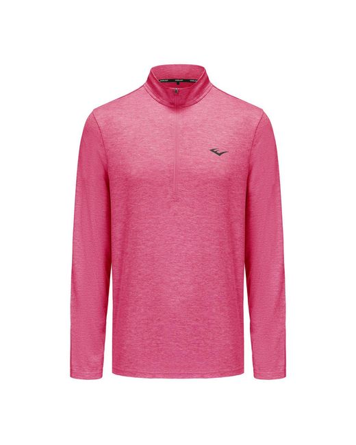Everlast Pink Flex 1/4 Zip for men