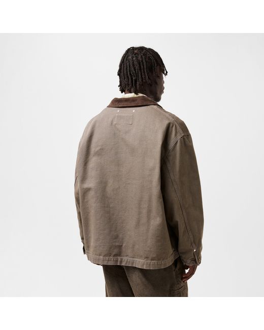 KENZO Brown Workwear Harrington Jacket for men