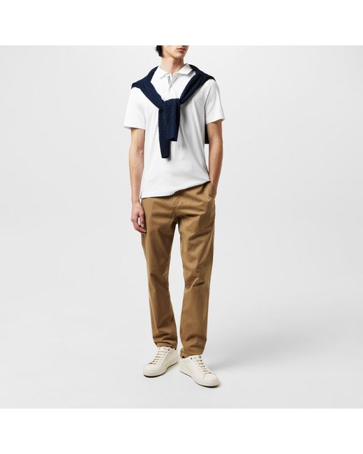 Ted Baker Natural Regular Fit Zeiter Polo Shirt for men