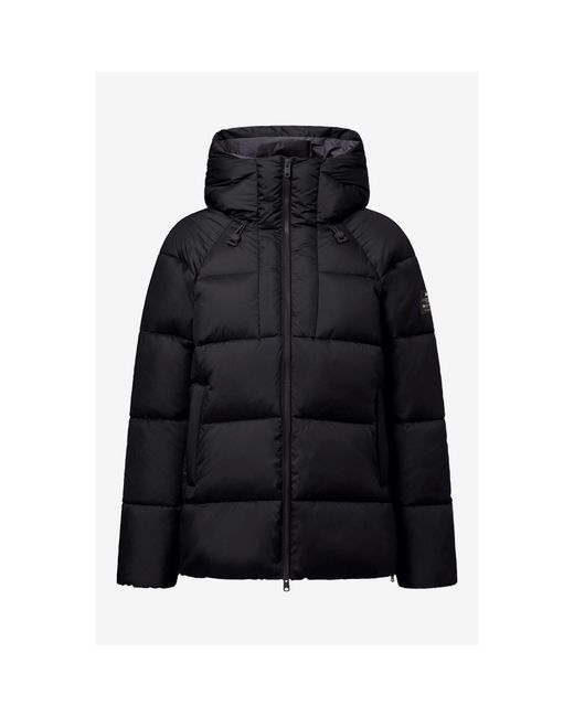 Ecoalf Black Fuji Insulated Water Repellent Medium Puffer Jacket
