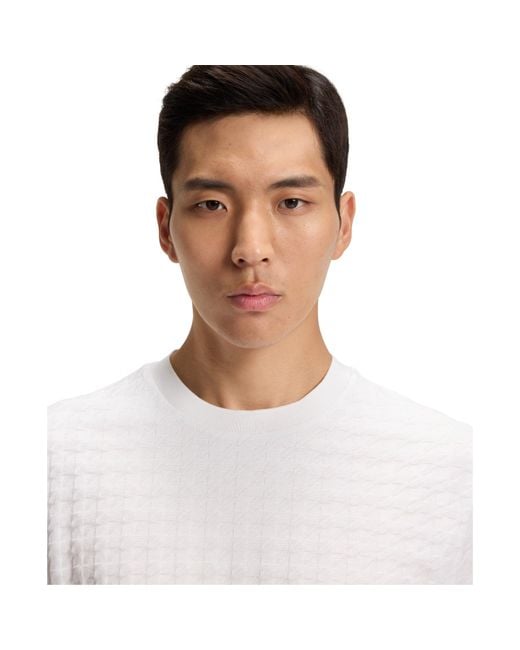 Boss White C Thompson Ps Short Sleeve Polo Shirt for men