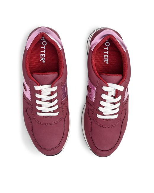 Hotter Red Revival Standard Fit Trainers