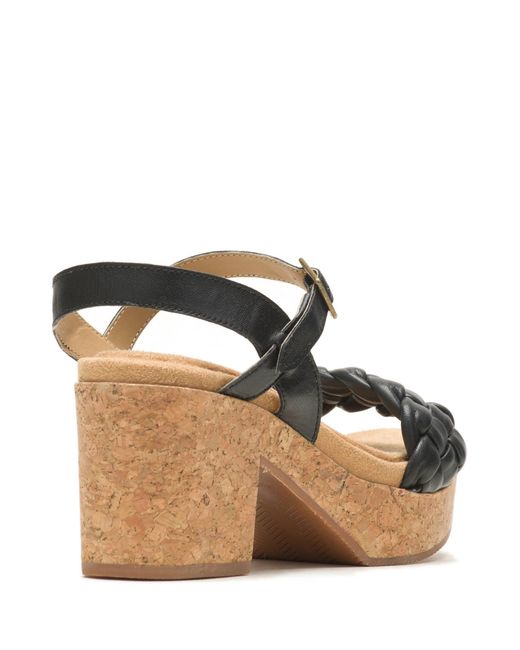 Hush Puppies Black Poppy Quarter Strap Sandal