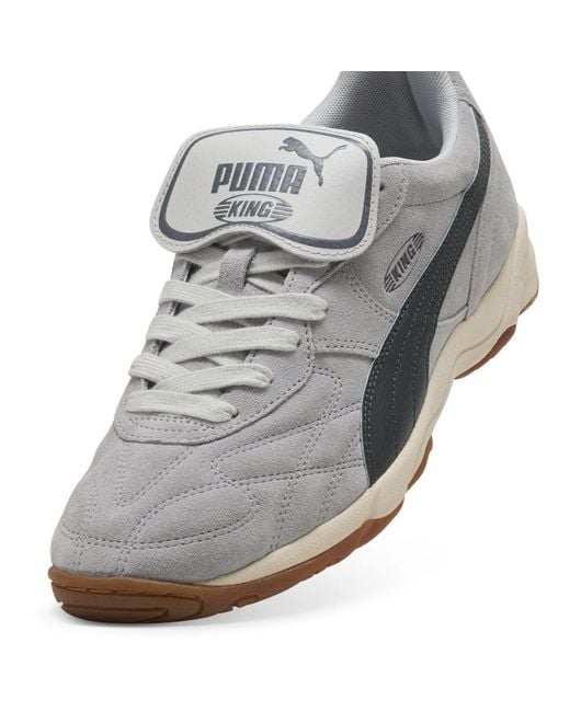 PUMA White King Indoor Suede Low-Top Trainers for men